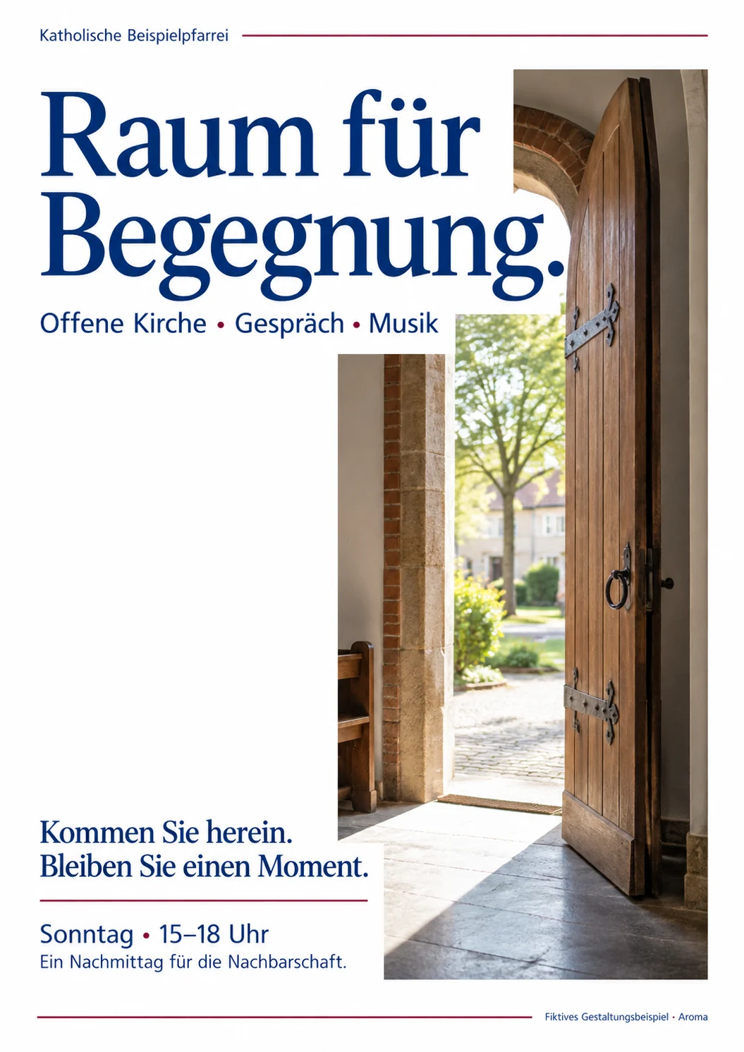 Raum für Begegnung – katholische offene Kirche