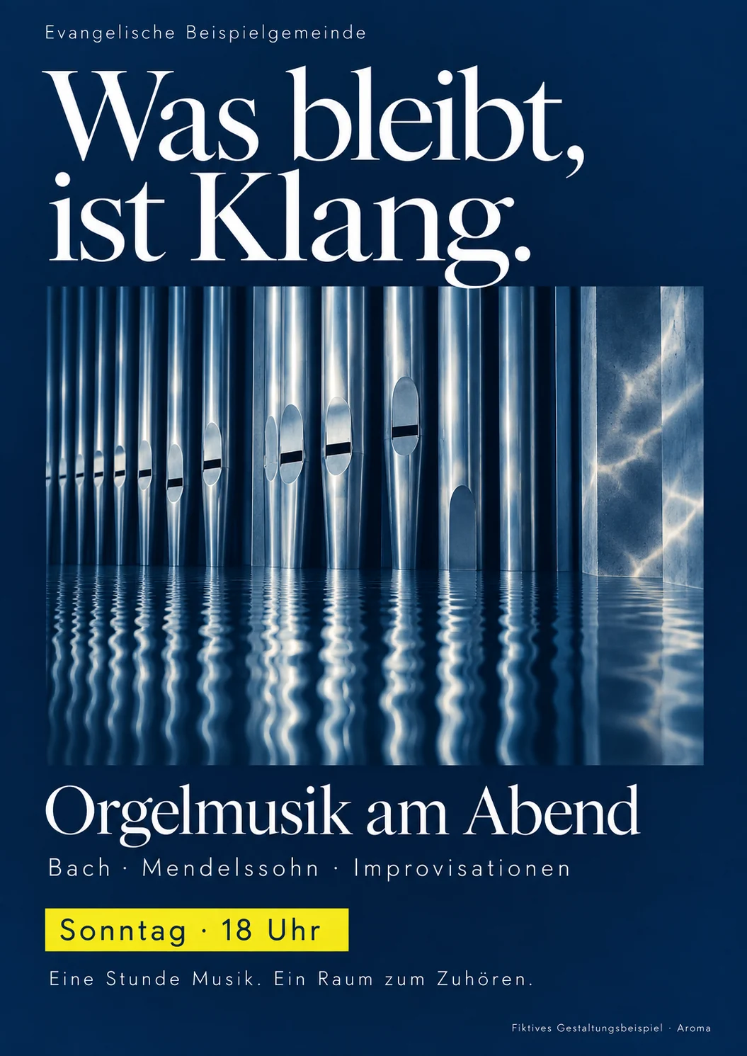 Was bleibt, ist Klang – Orgelmusik